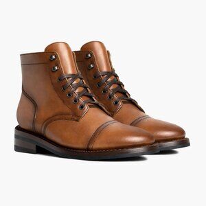 Thursday Boot Co Womens Toffee Vegan Captain Handcrafted Boots US Size 9